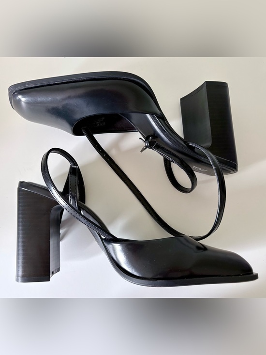 Zara Shoes - Zara Black Block Heels
